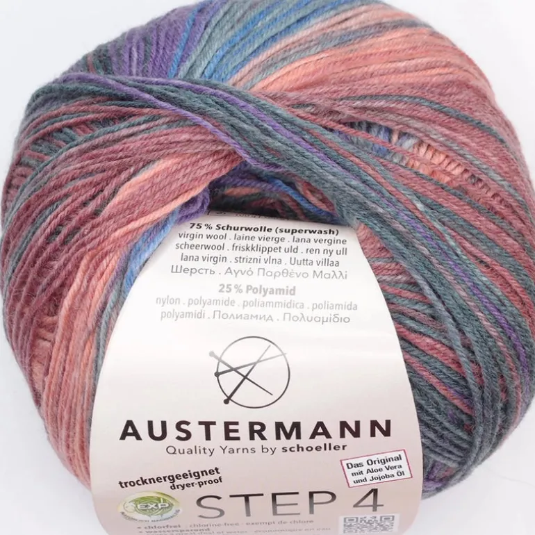 Austermann Step 4 ply, sukkalanka