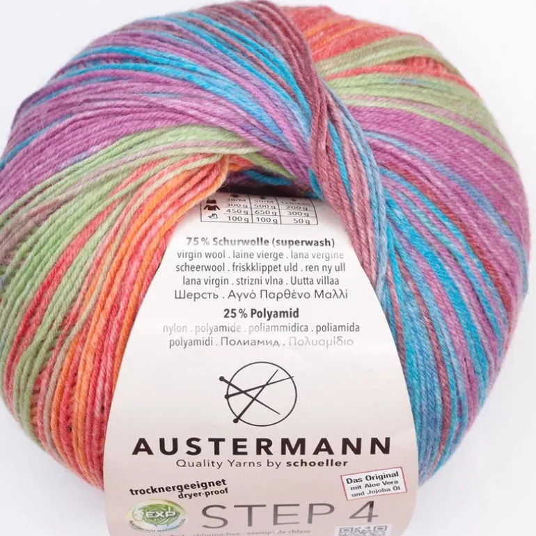 Austermann Step 4 ply, sukkalanka