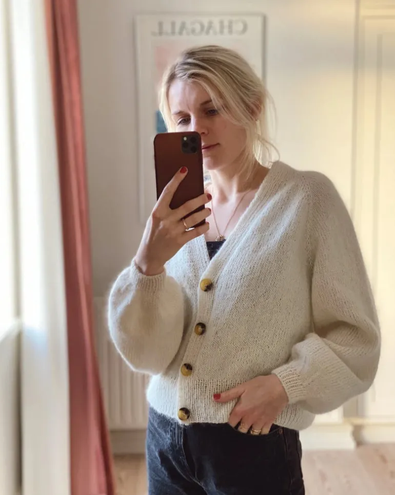 Balloon Cardigan by PetiteKnit, in English