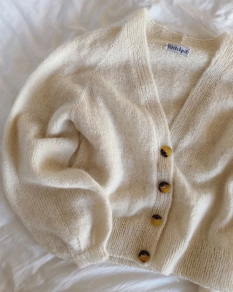 Balloon Cardigan by PetiteKnit, in English