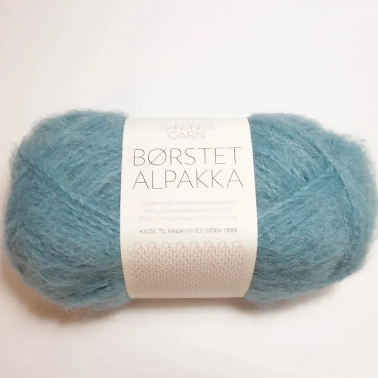 Borstet Alpakka, Børstet Alpakka, Sandnes Garn