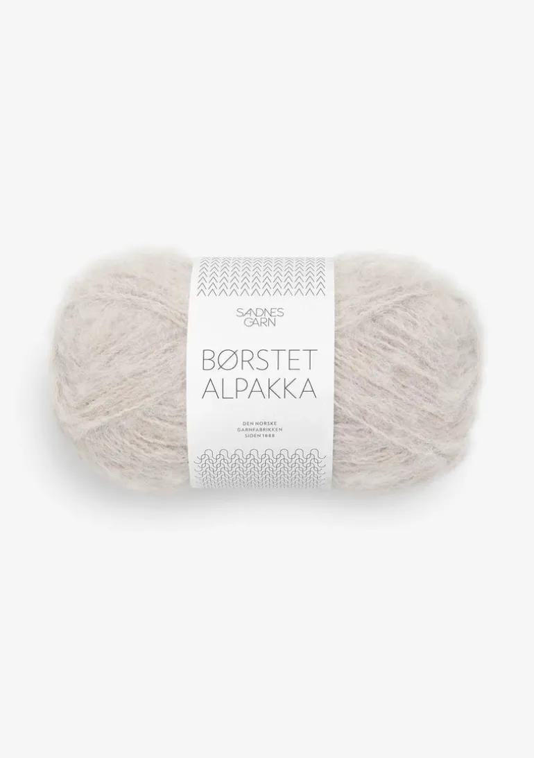 Borstet Alpakka, Børstet Alpakka, Sandnes Garn