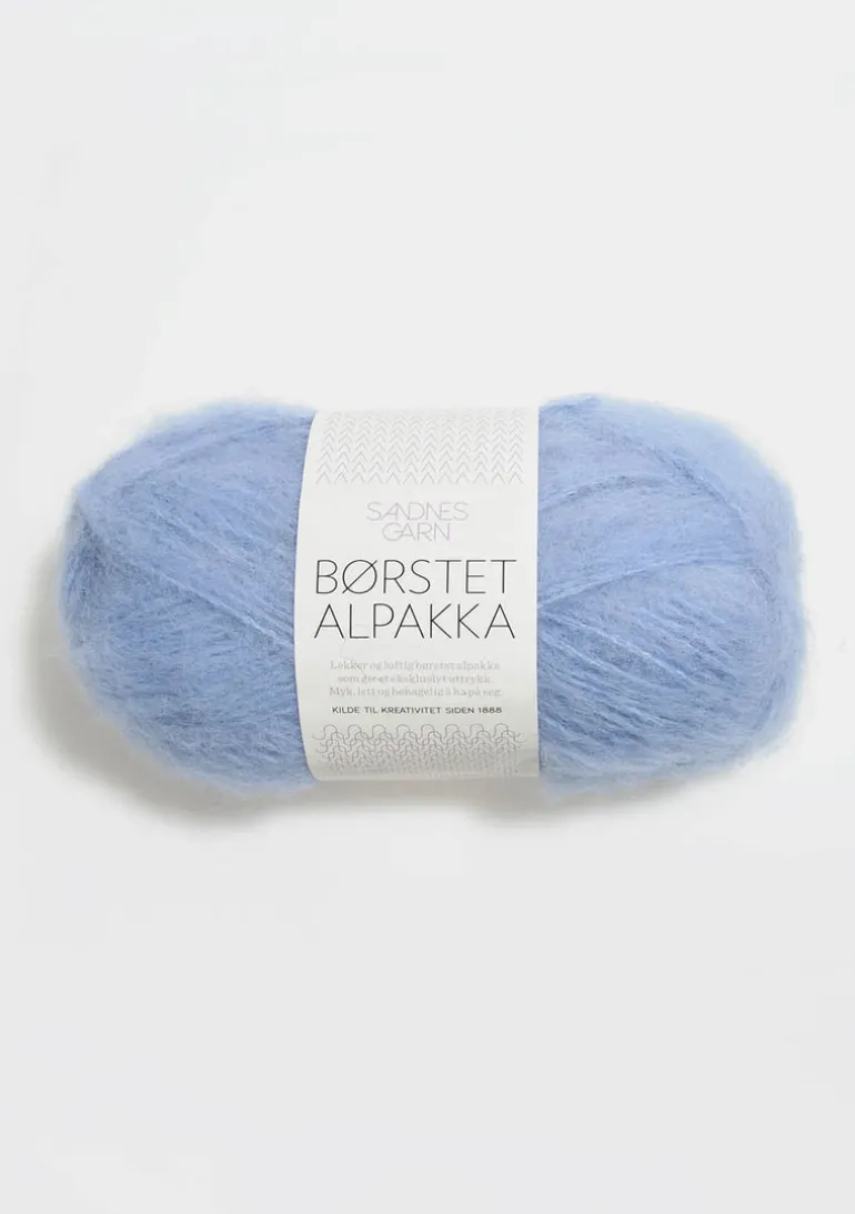Borstet Alpakka, Børstet Alpakka, Sandnes Garn