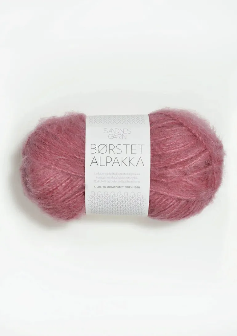 Borstet Alpakka, Børstet Alpakka, Sandnes Garn
