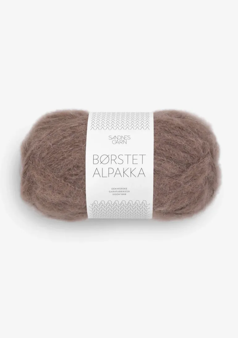 Borstet Alpakka, Børstet Alpakka, Sandnes Garn