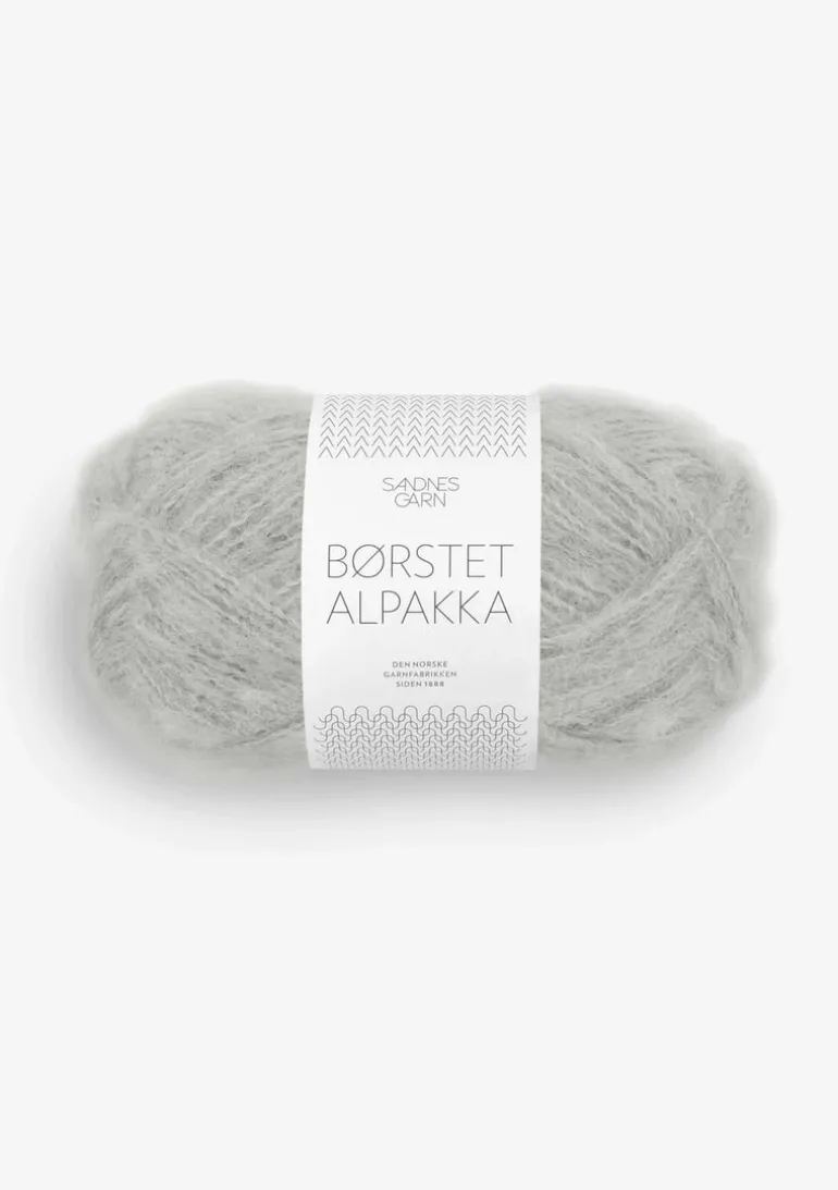 Borstet Alpakka, Børstet Alpakka, Sandnes Garn