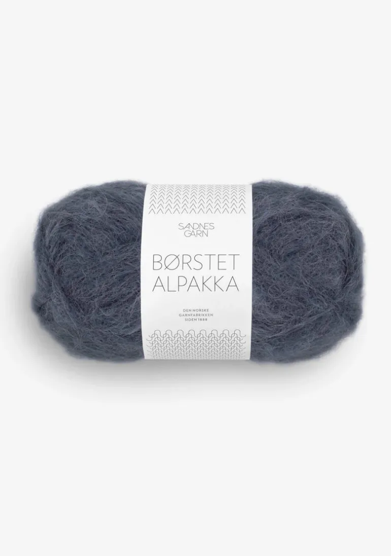 Borstet Alpakka, Børstet Alpakka, Sandnes Garn
