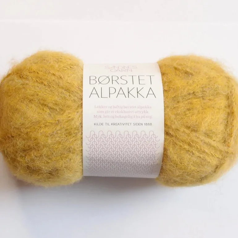 Borstet Alpakka, Børstet Alpakka, Sandnes Garn