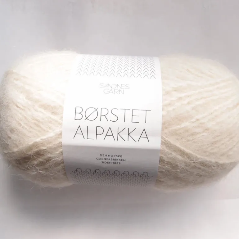 Borstet Alpakka, Børstet Alpakka, Sandnes Garn