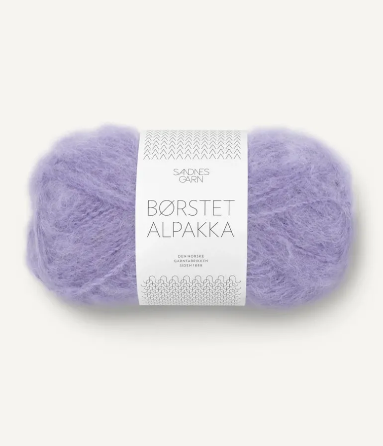 Borstet Alpakka, Børstet Alpakka, Sandnes Garn