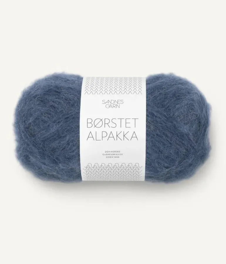 Borstet Alpakka, Børstet Alpakka, Sandnes Garn