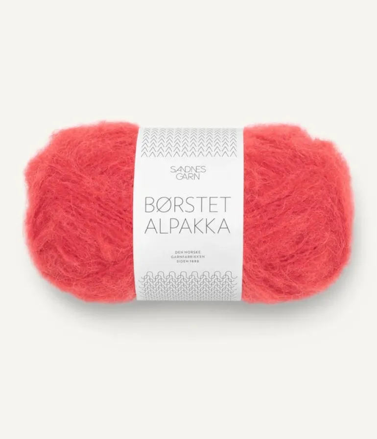 Borstet Alpakka, Børstet Alpakka, Sandnes Garn