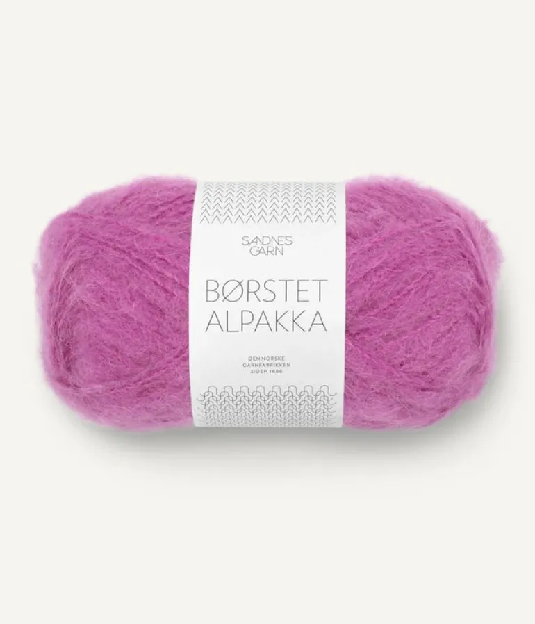 Borstet Alpakka, Børstet Alpakka, Sandnes Garn