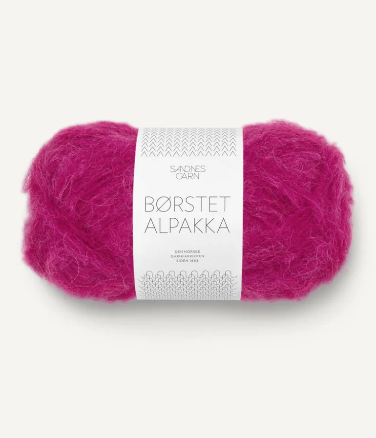 Borstet Alpakka, Børstet Alpakka, Sandnes Garn