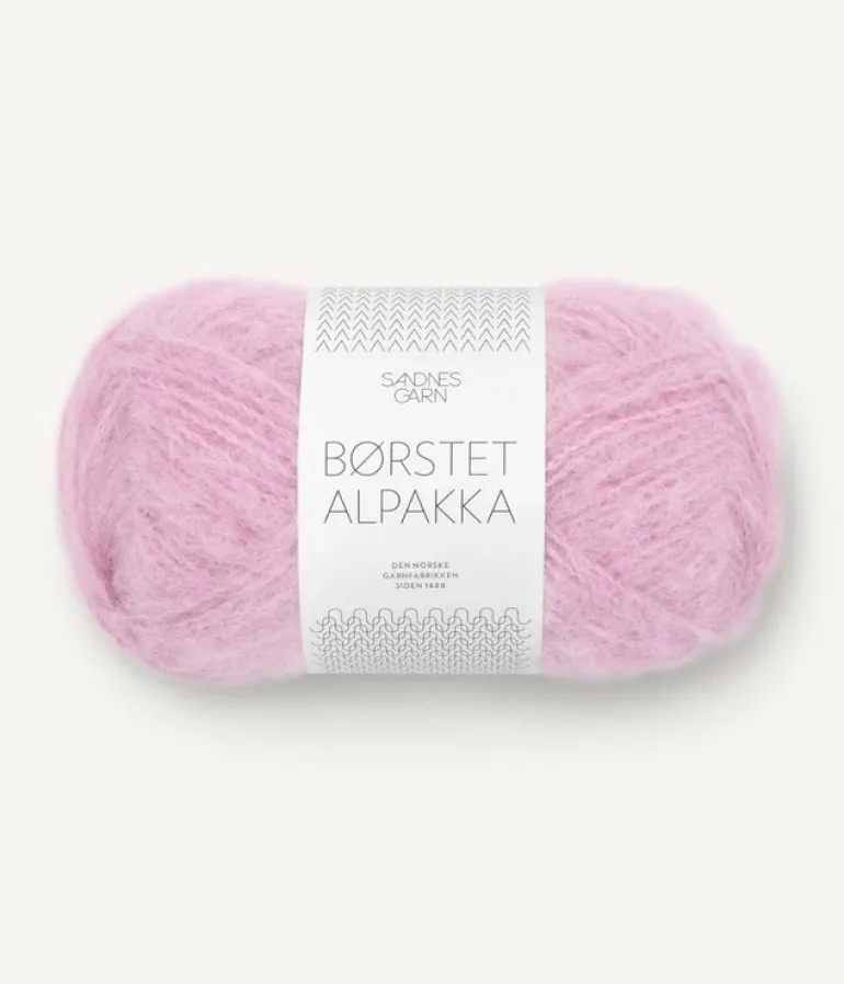 Borstet Alpakka, Børstet Alpakka, Sandnes Garn