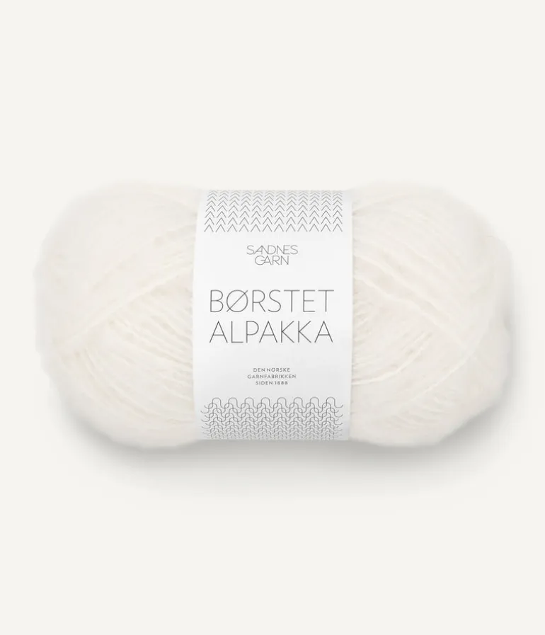 Borstet Alpakka, Børstet Alpakka, Sandnes Garn