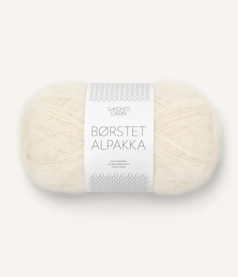 Borstet Alpakka, Børstet Alpakka, Sandnes Garn
