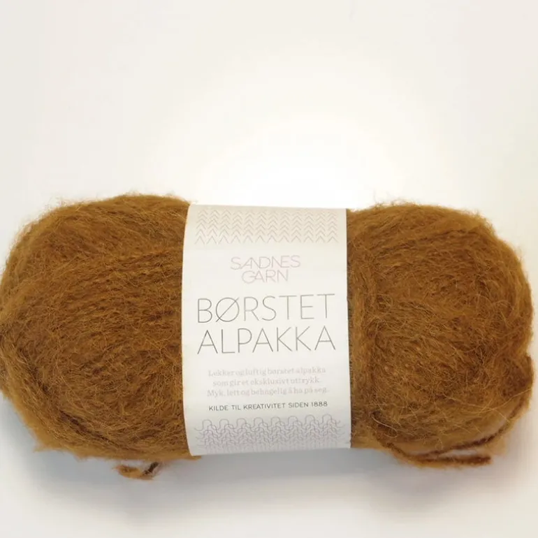 Borstet Alpakka, Børstet Alpakka, Sandnes Garn