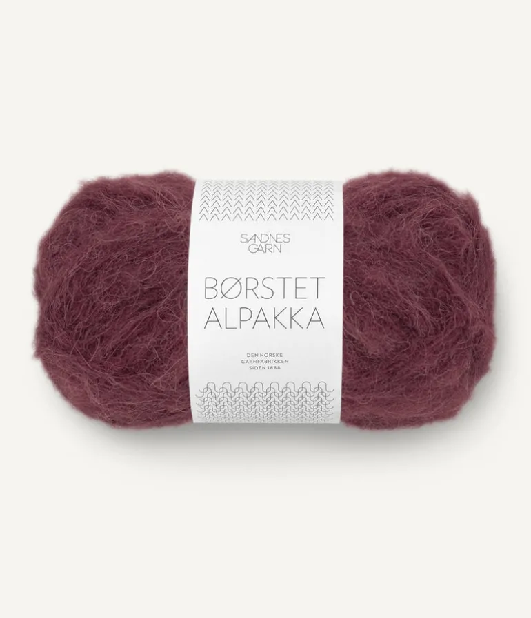 Borstet Alpakka, Børstet Alpakka, Sandnes Garn