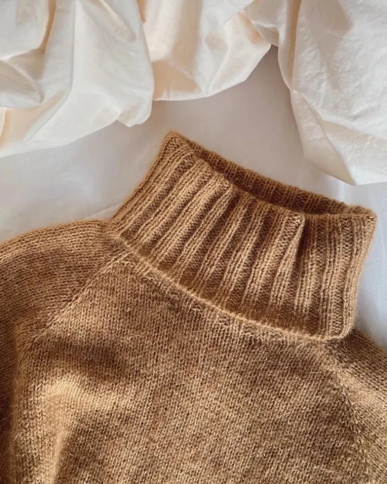 Caramel Sweater by PetiteKnit (suomeksi)