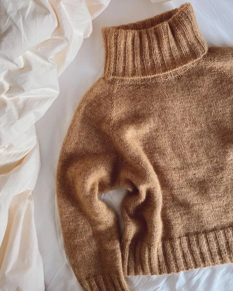 Caramel Sweater by PetiteKnit (suomeksi)