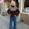 Celeste Sweater by PetiteKnit suomeksi in Finnish