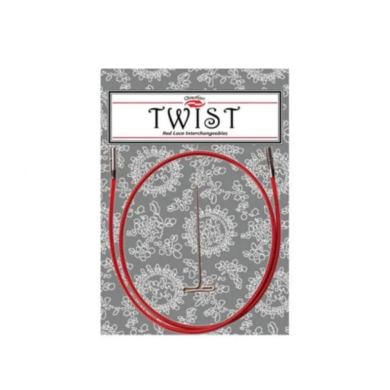 Chiaogoo Twist Red Cable, vaihtokaapeli Large