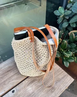 French Market Bag - by PetiteKnit, suomeksi