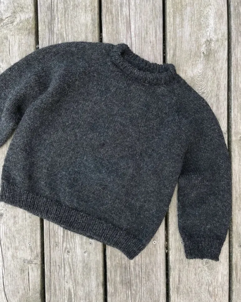 Hanstholm Sweater Junior by PetiteKnit, in English