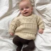 Ingrid Sweater Baby by PetiteKnit, in English