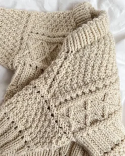 Ingrid Sweater Baby by PetiteKnit, in English