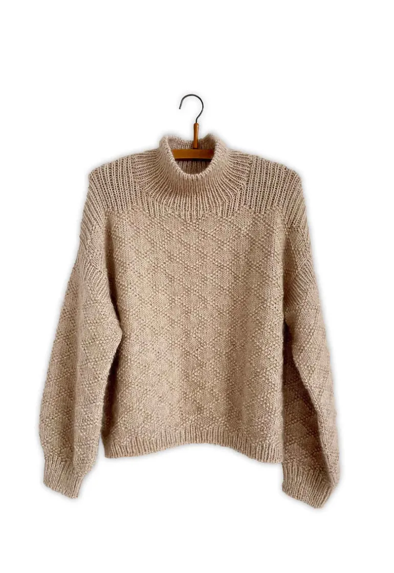 Isager Texture Sweater neulepaitaohje suomeksi