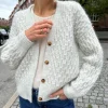 Jenny Jacket V-neck by PetiteKnit, in English