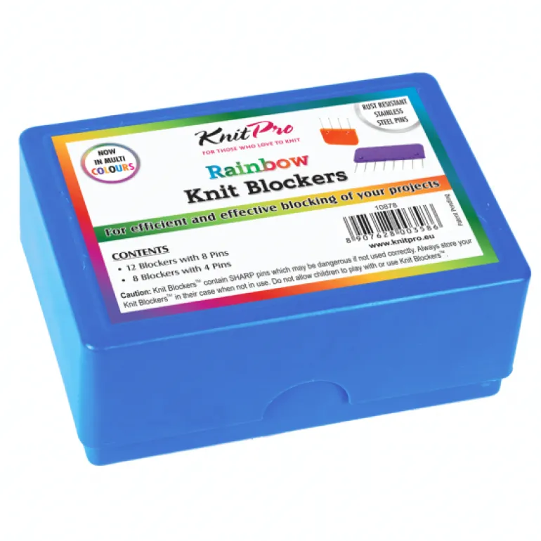 Knitpro Rainbow Knit Blockers pingoitusneulat