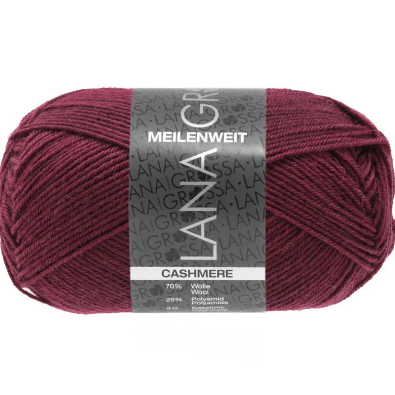 Lana Grossa Meilenweit 50 g Cashmere sukkalanka