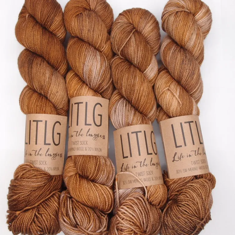 Life in the Long Grass Twist Sock Merino