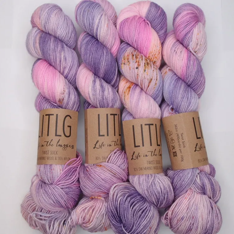 Life in the Long Grass Twist Sock Merino