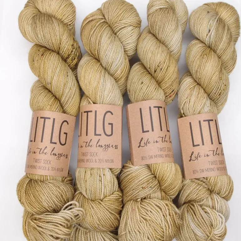 Life in the Long Grass Twist Sock Merino