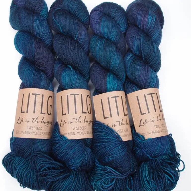Life in the Long Grass Twist Sock Merino