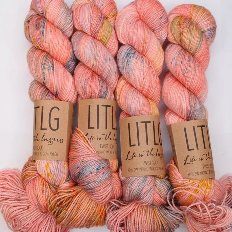 Life in the Long Grass Twist Sock Merino