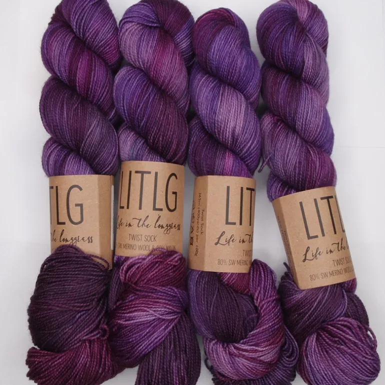 Life in the Long Grass Twist Sock Merino