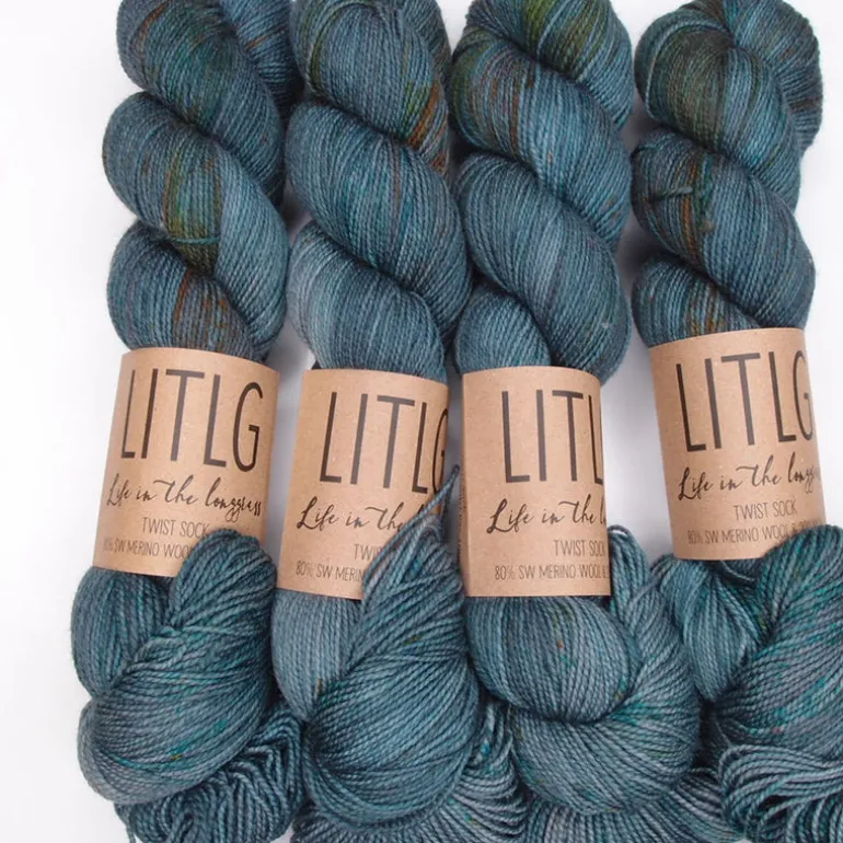 Life in the Long Grass Twist Sock Merino