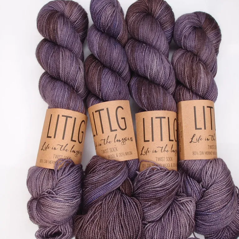 Life in the Long Grass Twist Sock Merino