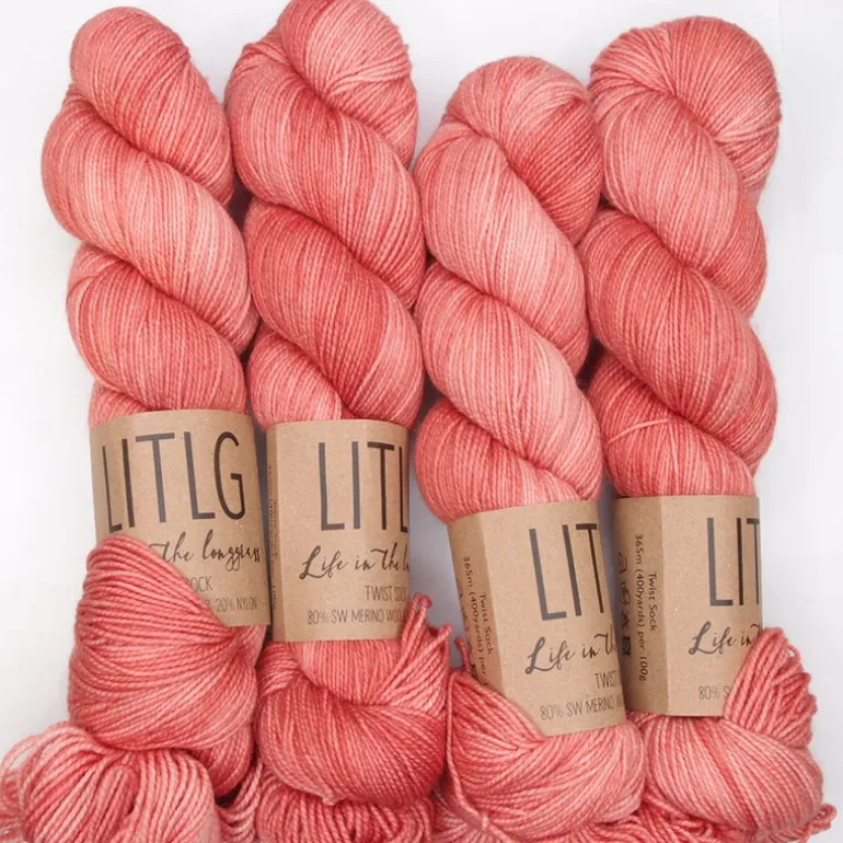 Life in the Long Grass Twist Sock Merino