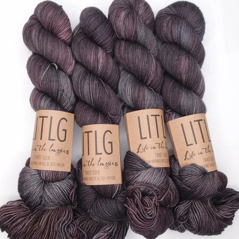 Life in the Long Grass Twist Sock Merino