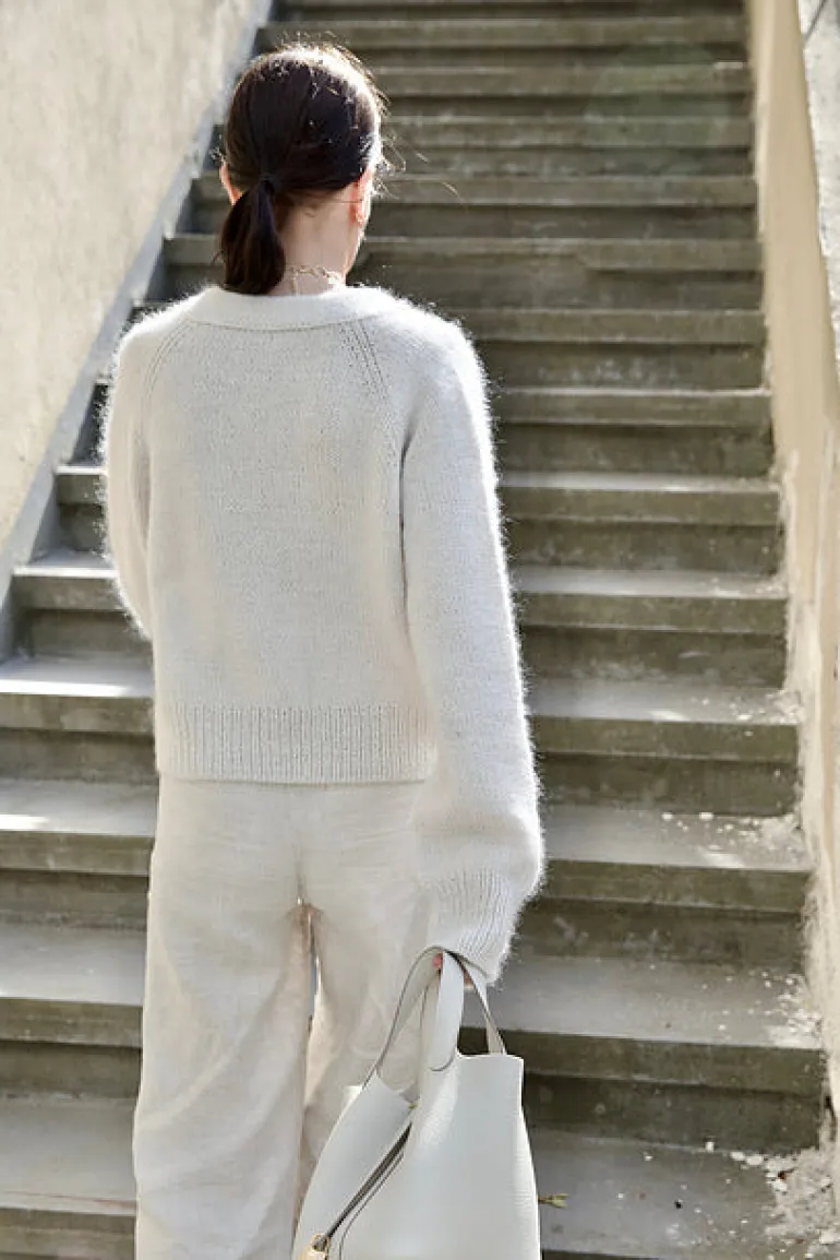 Lotte Cardigan by Leeni Hoimela, in english