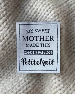 My Sweet Mother Made This PetiteKnit -kangasmerkki