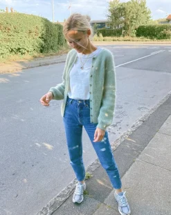 Novice Cardigan, Mohair Edition by PetiteKnit, in English