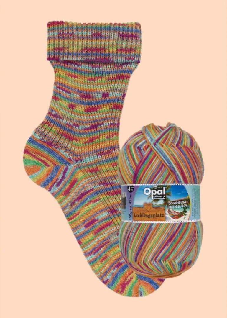 Opal Lieblingsplatz 4 ply, sukkalanka