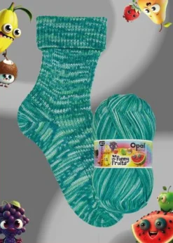 Opal 4-ply - Funny Fruits | Sukkalangat Snurre.fi